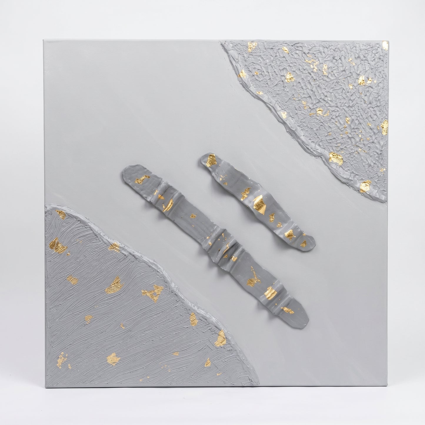 Obsidian Luxe – Sculptural Textured Wall Art
